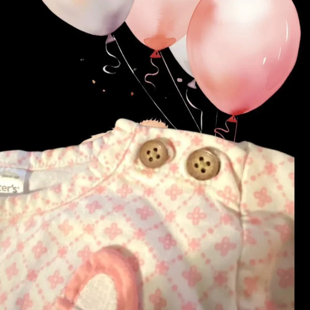 Carter's Pretty Bear Face Cotton Top